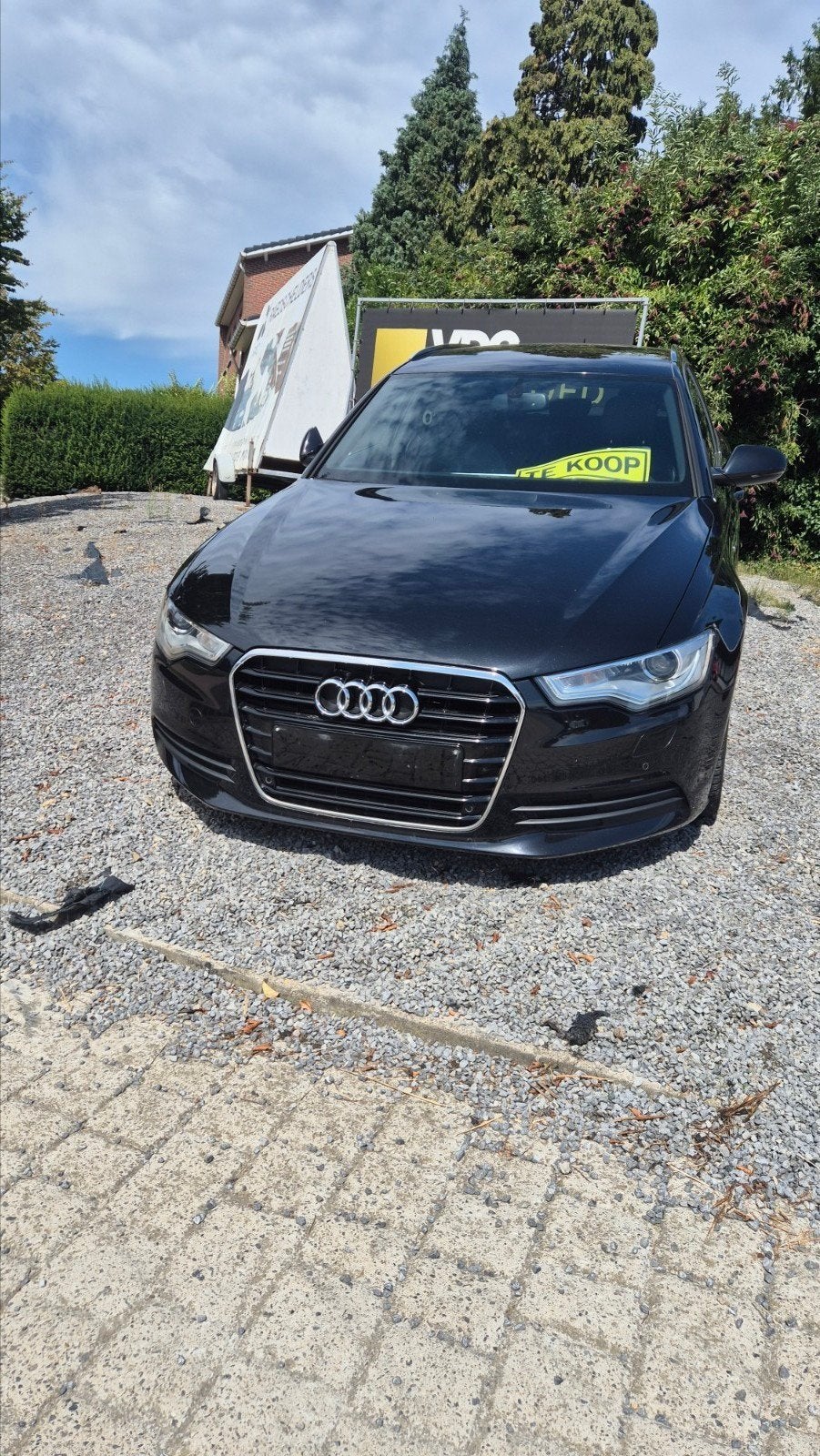 Audi A6 2.0TDI  MULTITRONIC 2013, Auto's, Euro 5, Zwart, Zwart, 5 deurs