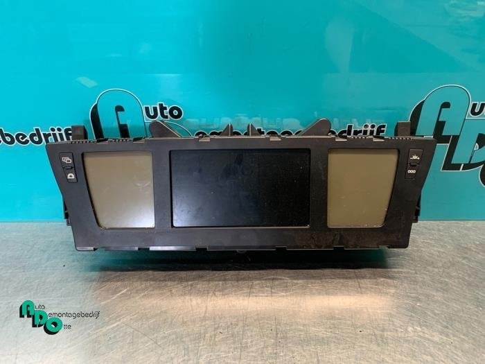 Instrument de bord d'un Citroen C4 Grand Picasso (C4 Grand P, -, 3 mois de garantie, Utilisé, -