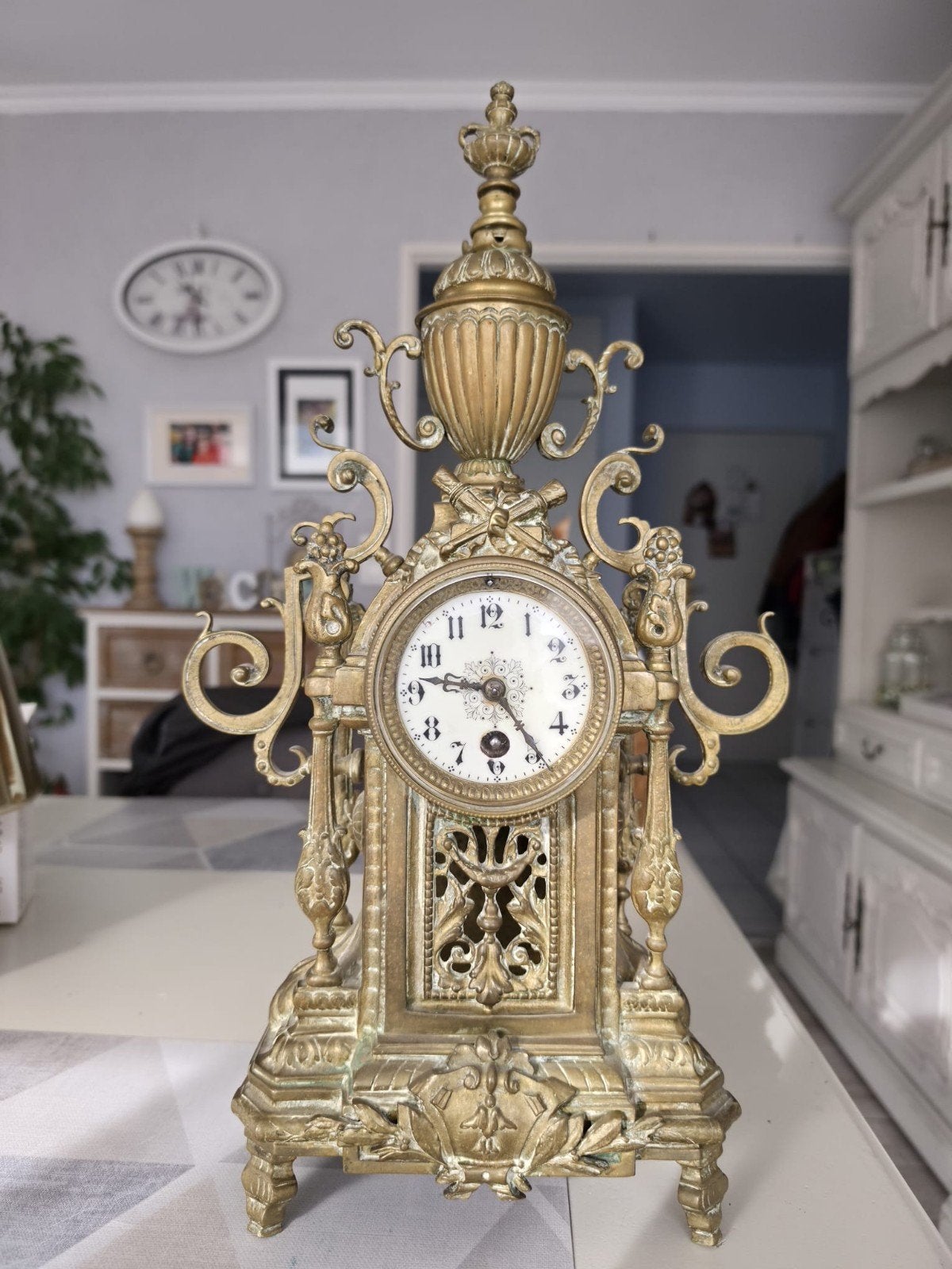 horloge ancienne 100ans, Antiquités & Art, Enlèvement