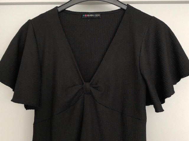 Jurk maat 38 / zwart, Taille 38/40 (M), Enlèvement ou Envoi, Comme neuf, Longueur genou