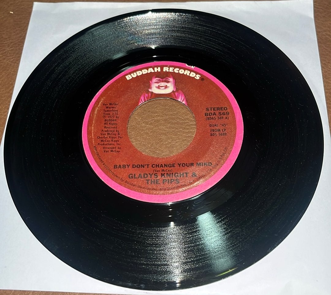 Gladys Knight & The Pips ‎– Baby, Don't Change Your Mind, Ophalen of Verzenden, Gebruikt