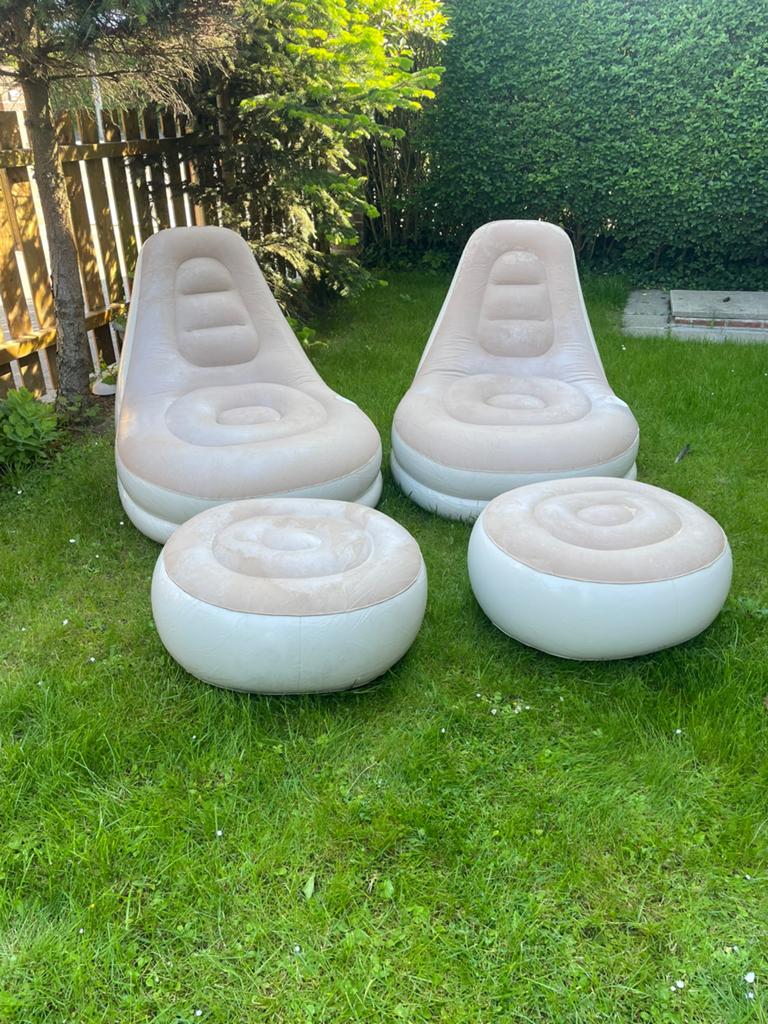 Zwembad Opblaasbare zetels, Tuin en Terras, Zwembad-toebehoren, Ophalen, Gebruikt