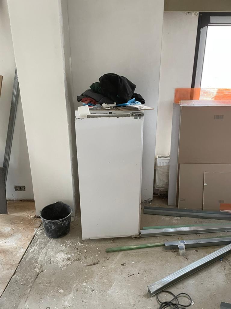 Inbouwkoelkast Miele, Ophalen, Gebruikt, 120 tot 140 cm, 200 liter of meer