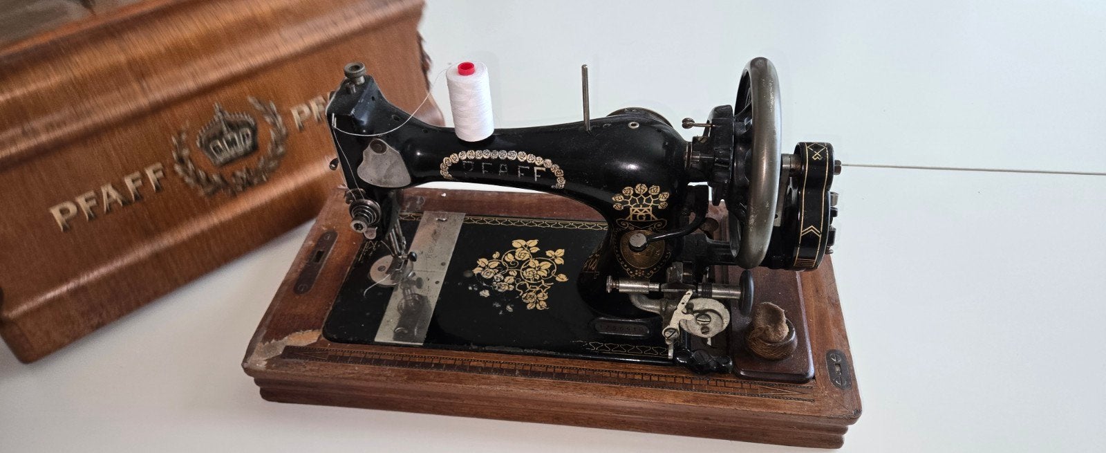 Naaimachine Pfaff, Antiek en Kunst, Ophalen