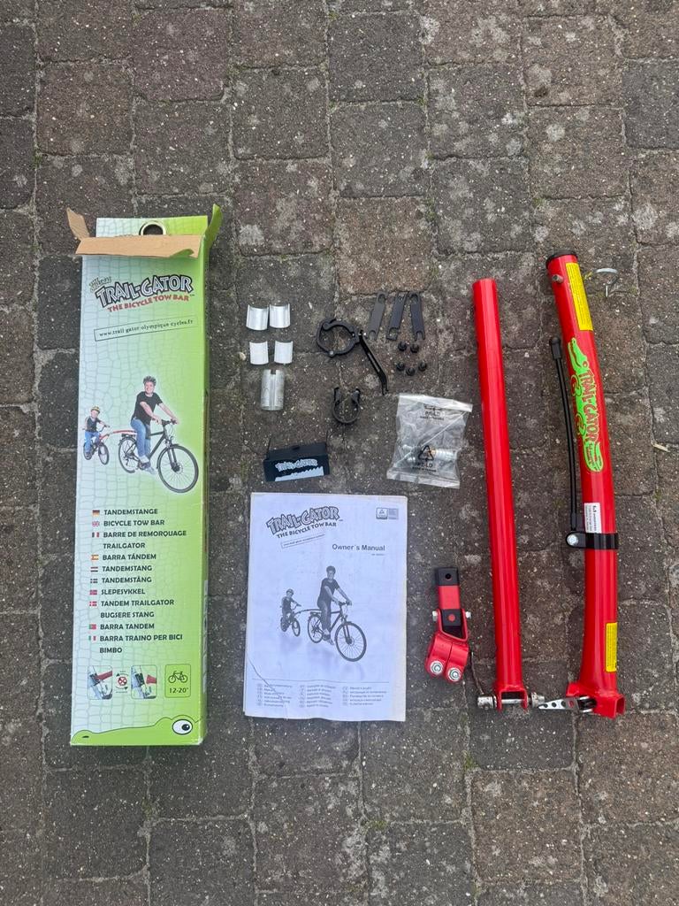 Trail-Gator Tandemstang - kinderfiets stang, Fietsen en Brommers, Ophalen, Gebruikt