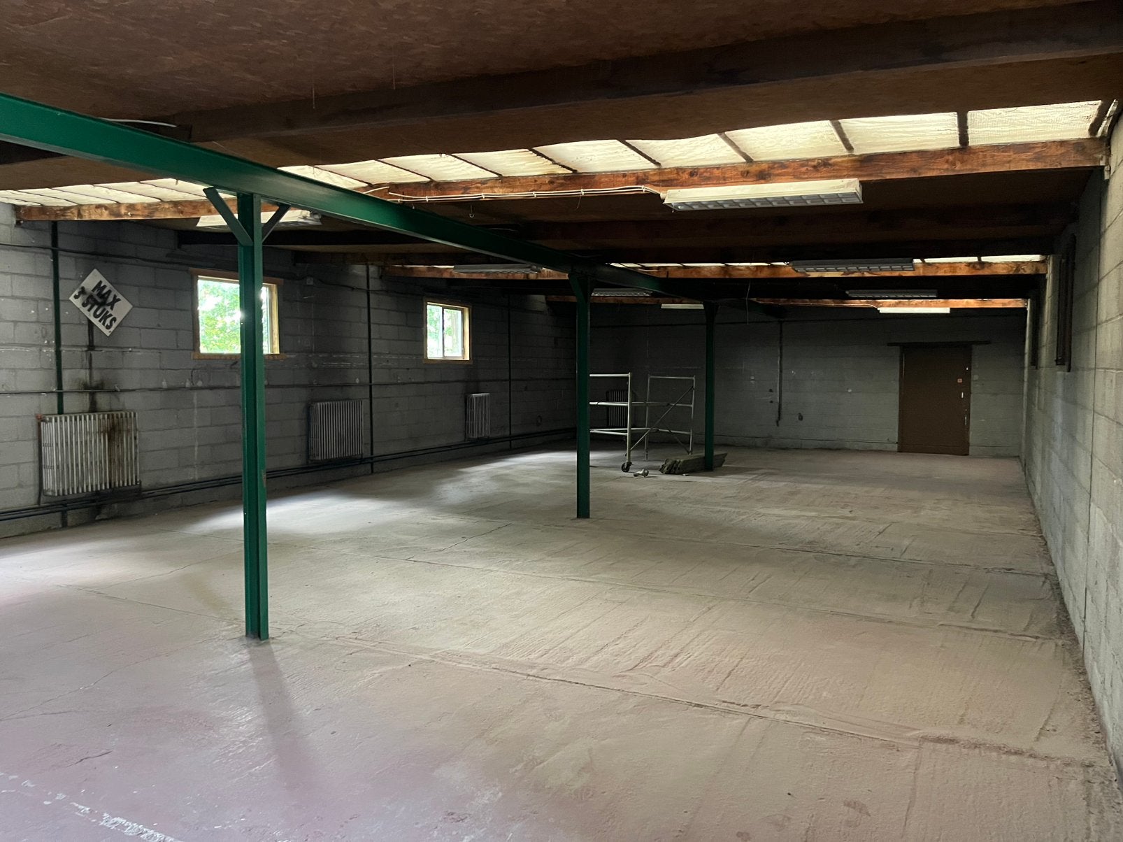 Opslagplaats te huur, Location