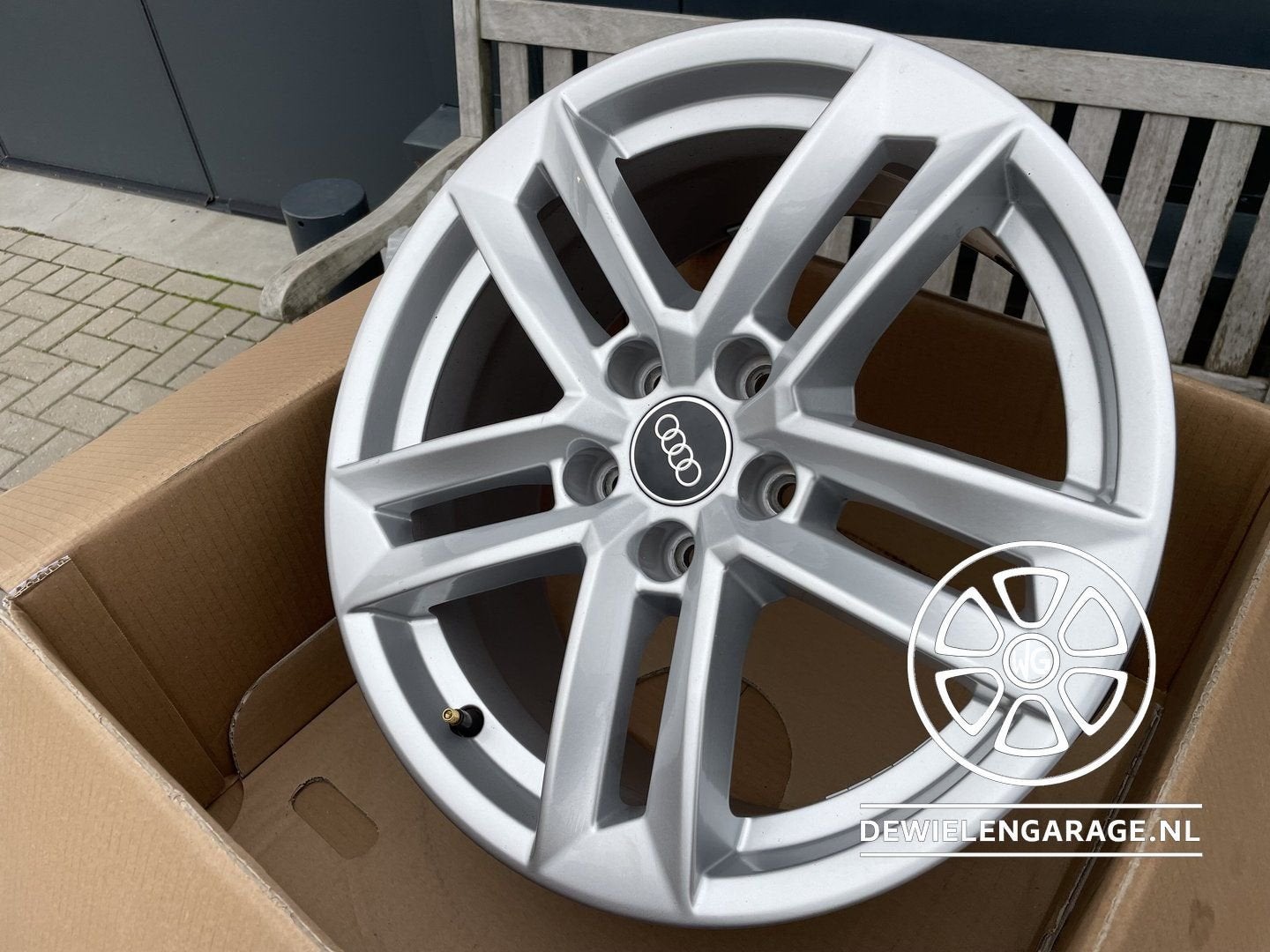 17 inch Audi A4 B9 en B10 Velgen Origineel 5x112 ook B8, Auto-onderdelen, Gebruikt, Velg(en), -, -