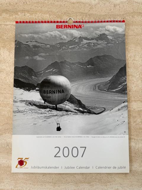 Nieuwe kalender 2007  "BERNINA" (nr4986), Ophalen of Verzenden, Overige typen