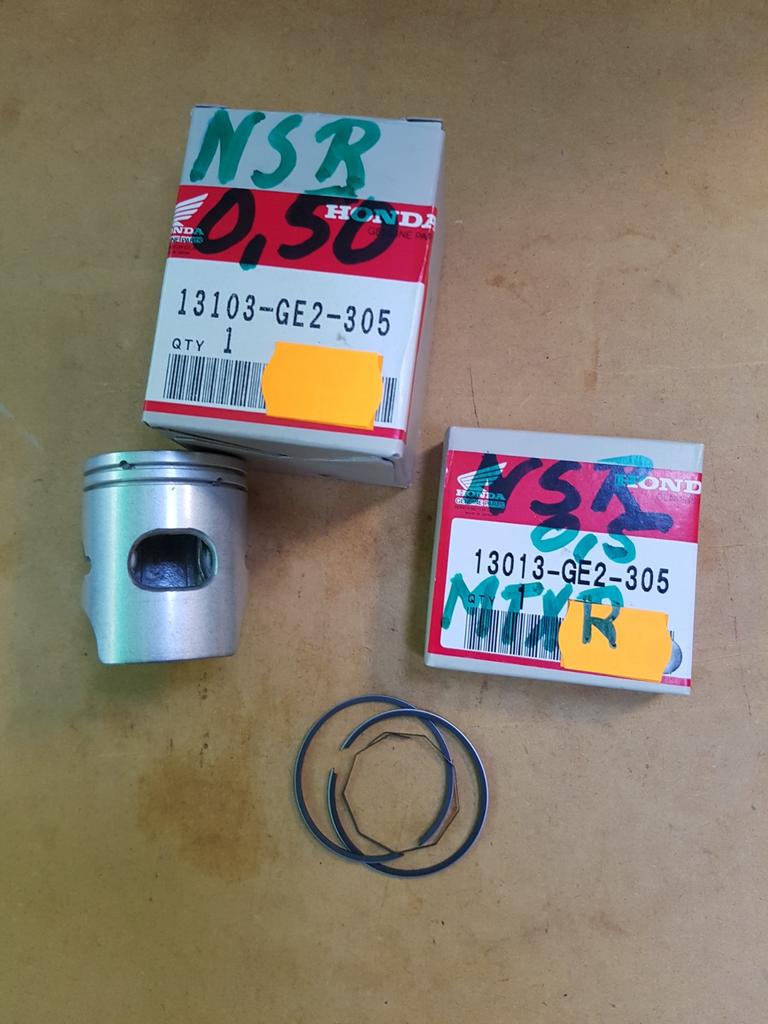Honda NSR50 Piston avec segments 0,50, Motos, Enlèvement ou Envoi, Neuf