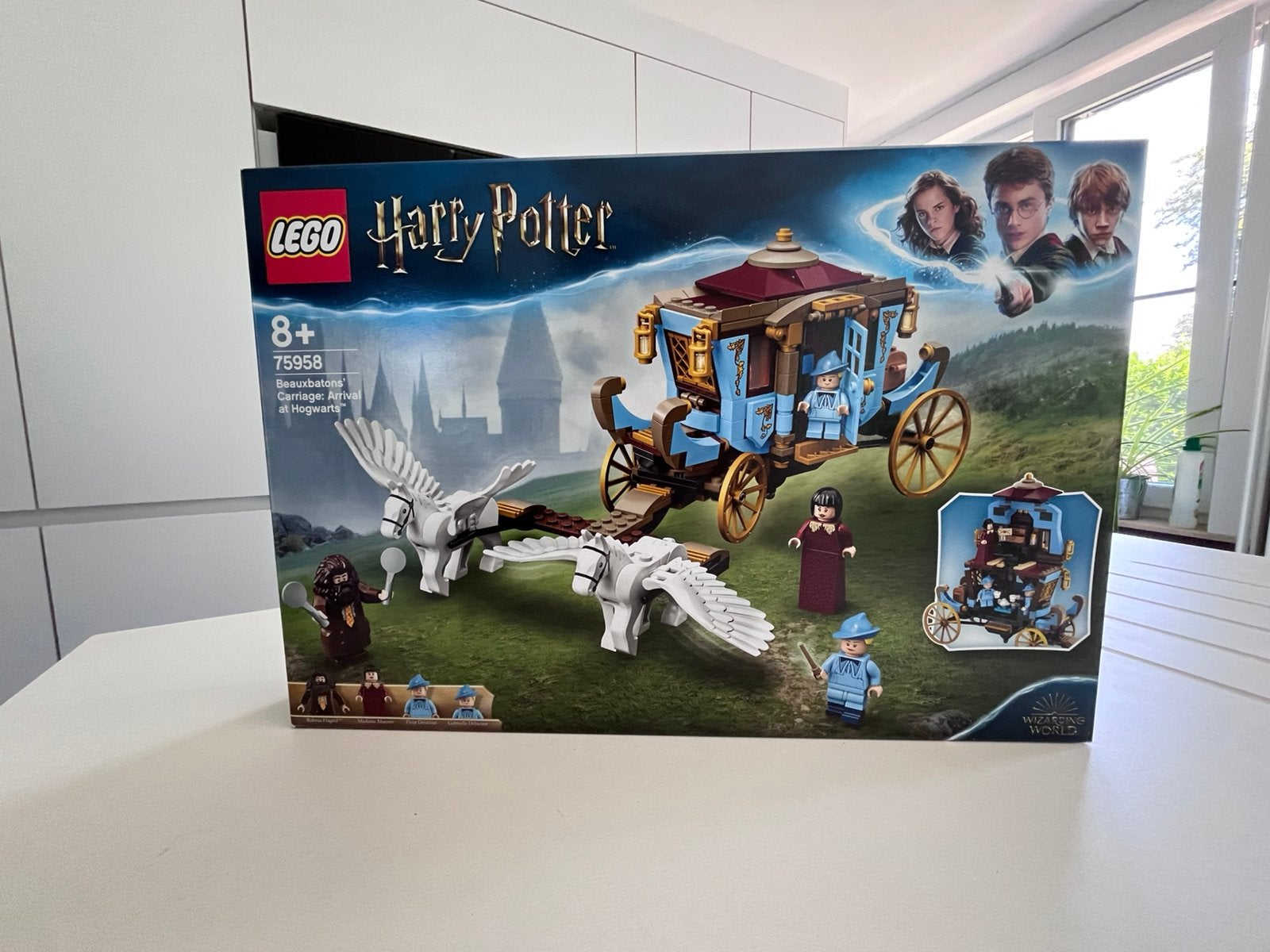 75958 Lego Beauxbatons’ Carriage: Arrival at Hogwarts, Neuf, Lego, Ensemble complet, Harry Potter