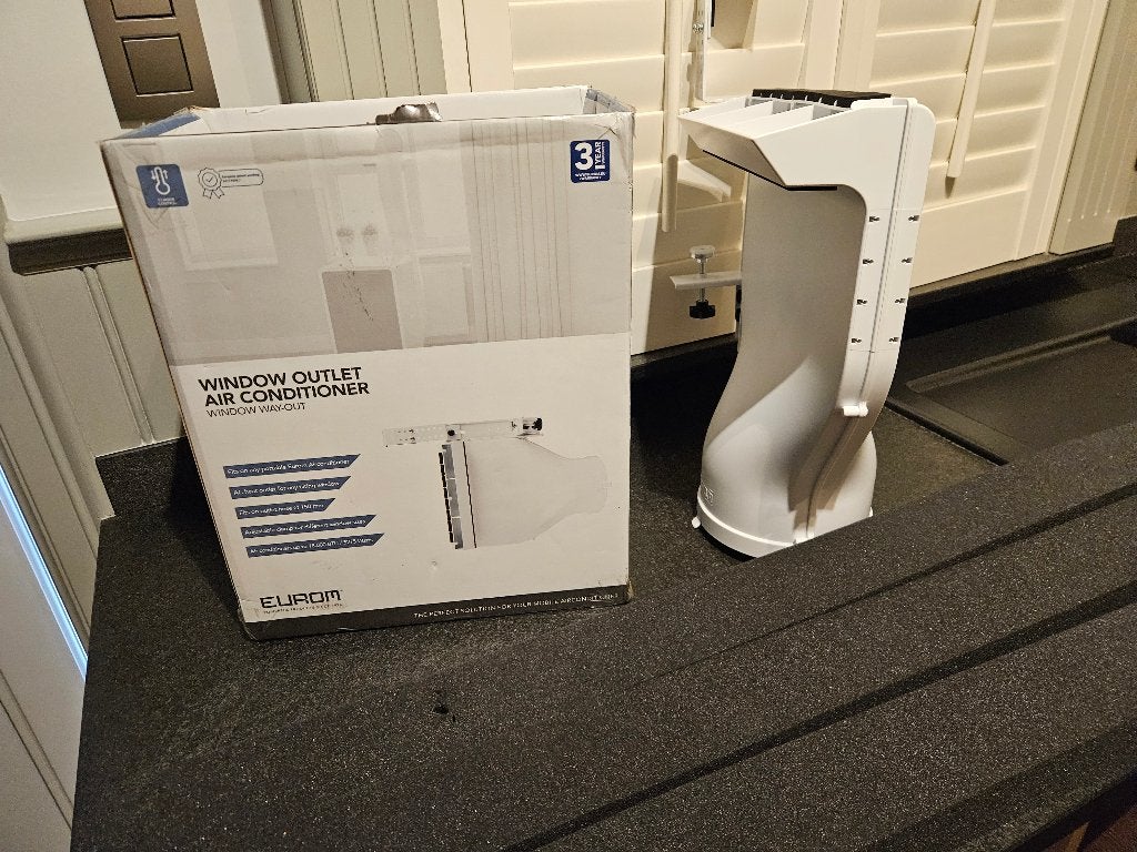 Airco: Eurom window way-out, Bricolage & Construction, Ventilation & Extraction, Neuf, Ventilateur et Extracteur, Enlèvement