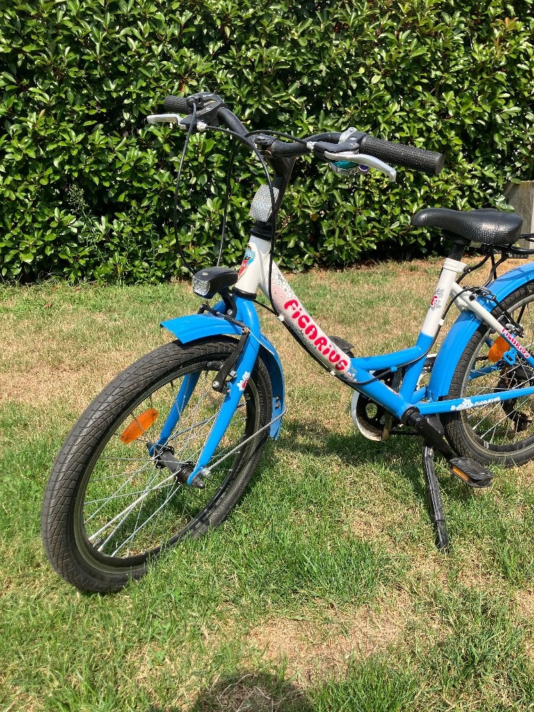 Meisjes fiets 20”, Frein à main, Utilisé, Ficarius, Frein à disque