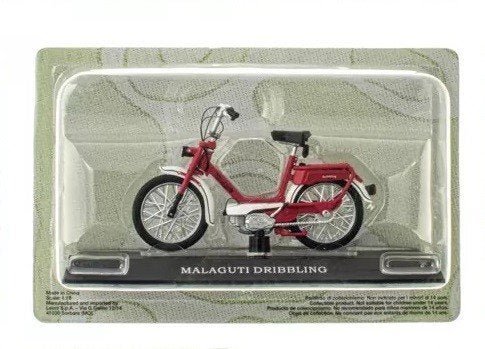 1:18 Leo Models Moto Mobylettes Italie Malaguti Dribbling, Ophalen of Verzenden, Nieuw, Motor, Overige merken