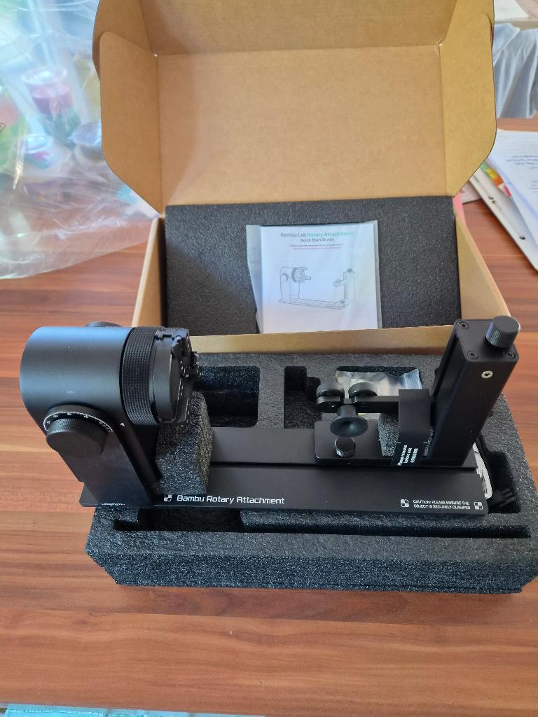Bambu lab Rotary attachment, Ophalen of Verzenden, Nieuw, Printeraccessoires