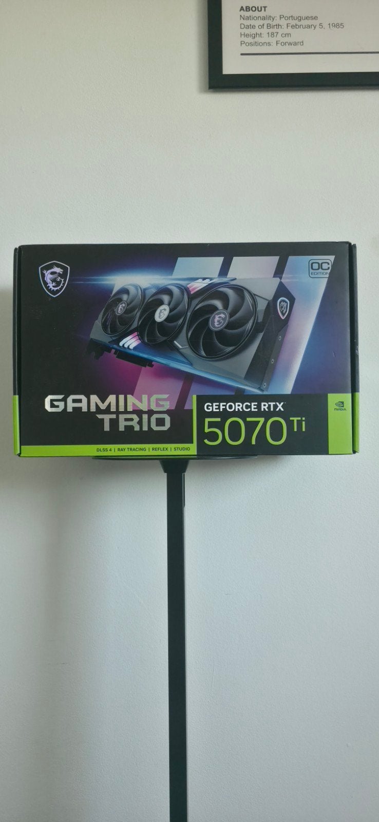 MSI GeForce RTX 5070 Ti Gaming Trio OC - Topstaat & Compleet, Overige soorten, PCI-Express 4, Ophalen of Verzenden, Zo goed als nieuw