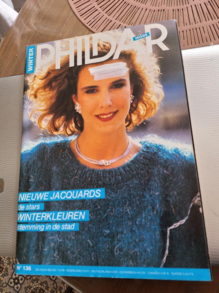 Breiboek van Phildar, Ophalen of Verzenden, Zo goed als nieuw, Breien of Haken, Overige typen