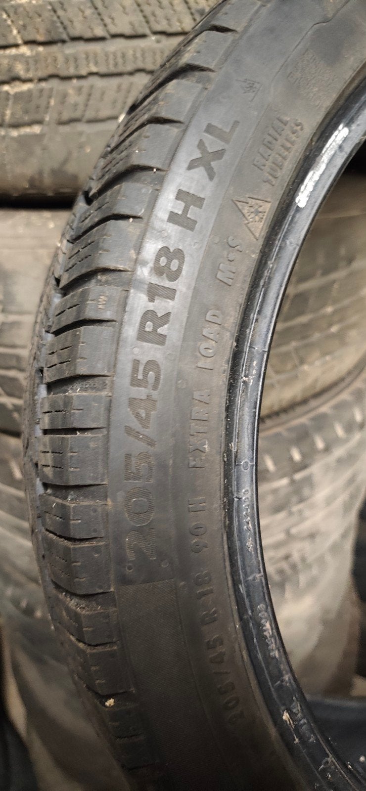 205 45 18, Autos : Pièces & Accessoires, Enlèvement