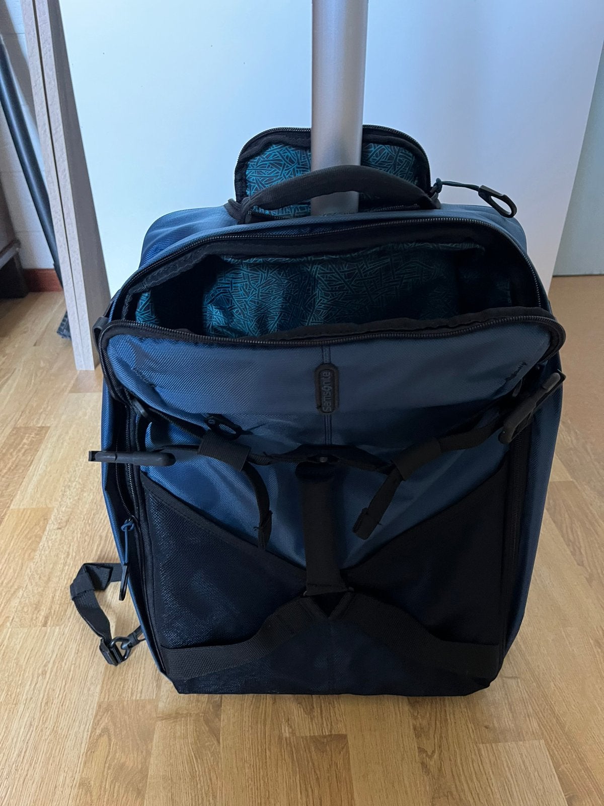Rugzak trolley, Enlèvement, Bleu