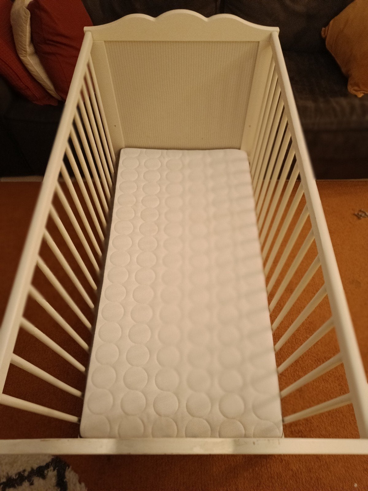 babybed + matras + matrasbeschermer, Enlèvement, Matelas