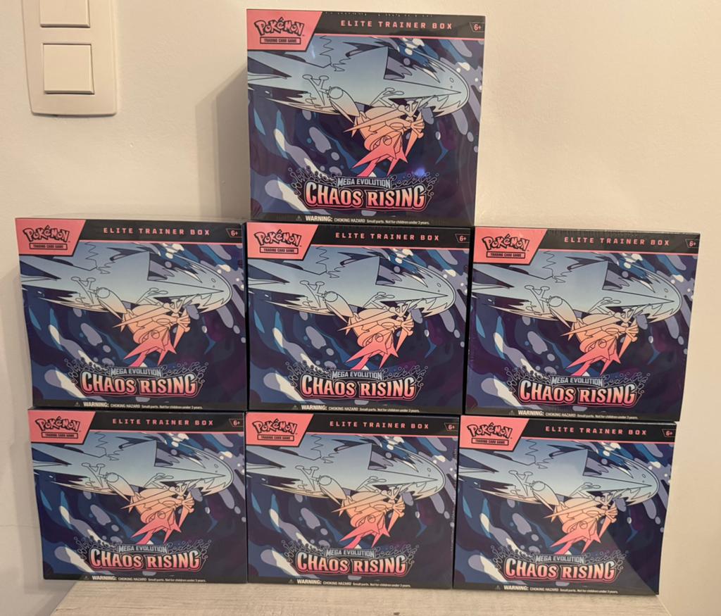 Pokemon Chaos Rising Elite Trainer Box 7x 🔥, Enlèvement, Neuf