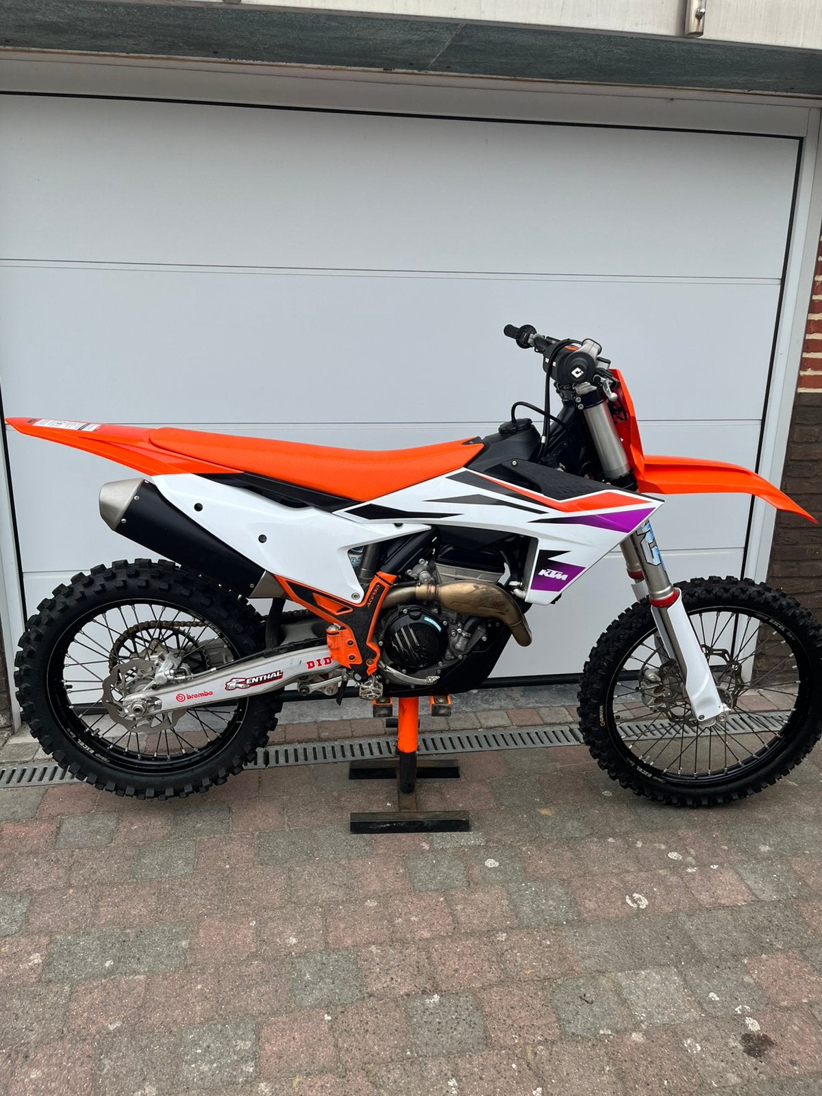 KTM SXF 250, Ophalen, Zo goed als nieuw