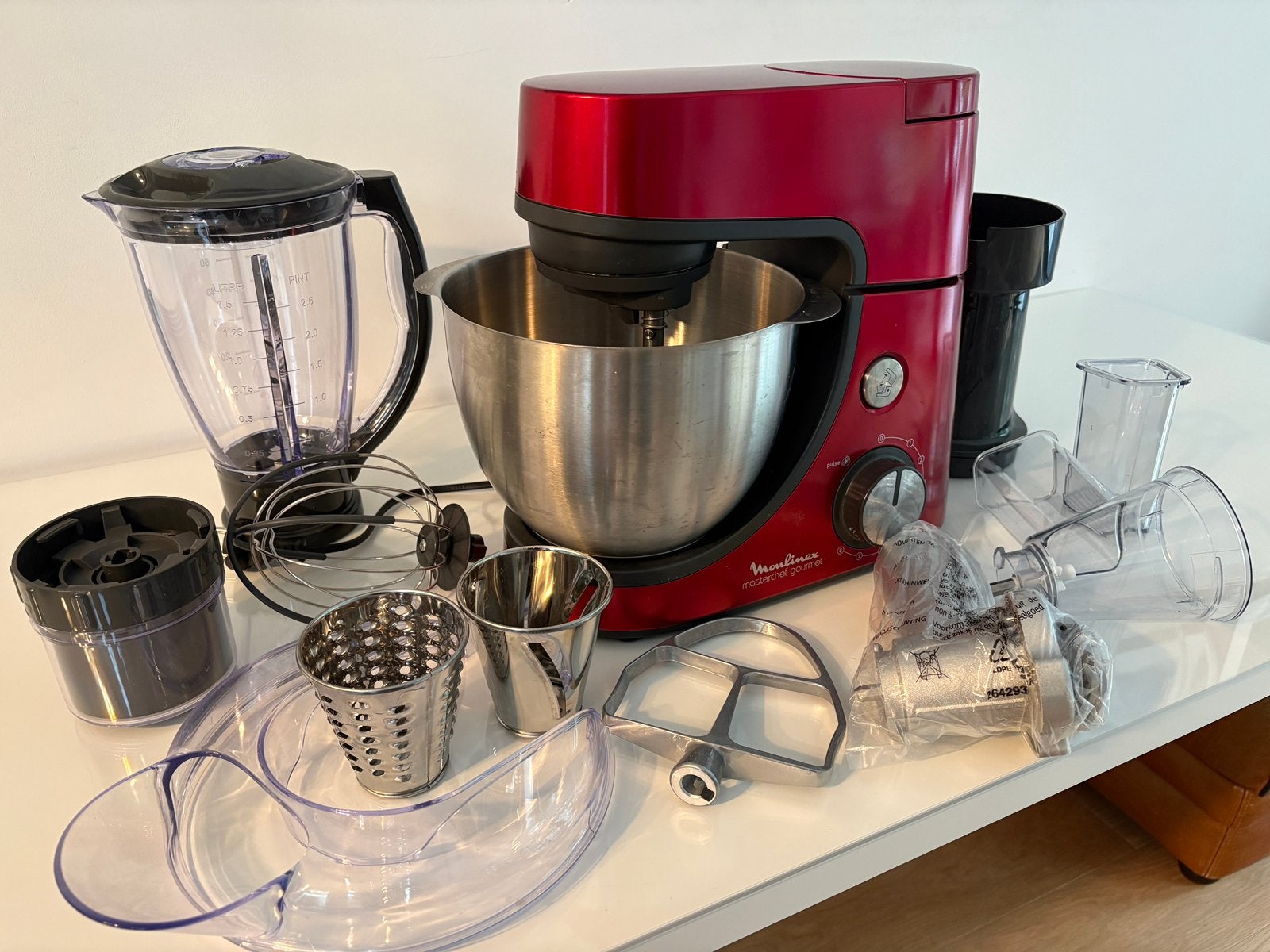 Keukenrobot Moulinex MASTERCHEF GOURMET QA513G10, Ophalen, Zo goed als nieuw