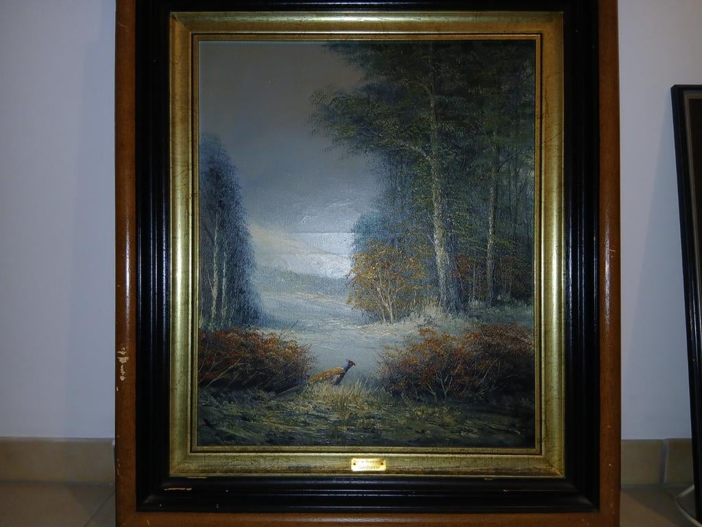 Schilderij van Quidousse, Ophalen