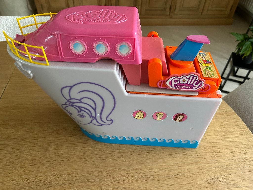 Polly Pocket Cruise Schip, Enlèvement, Utilisé, Maison de poupées