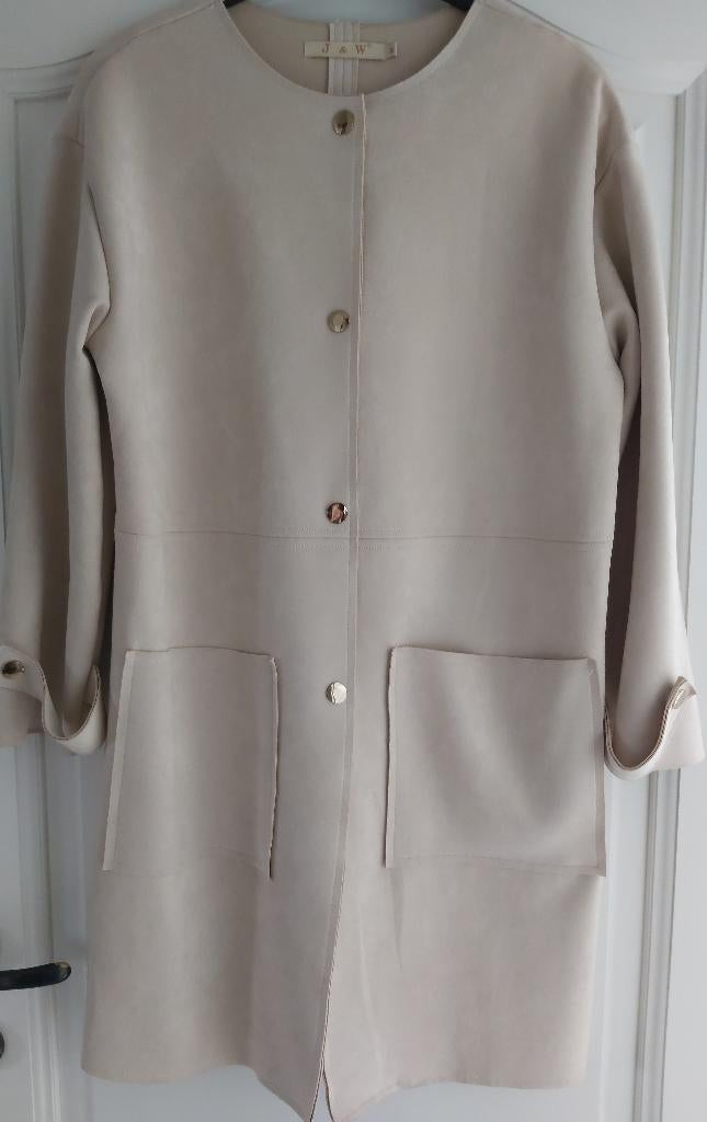 Vest in daim maat M, Taille 38/40 (M), Enlèvement ou Envoi, J&w, Comme neuf