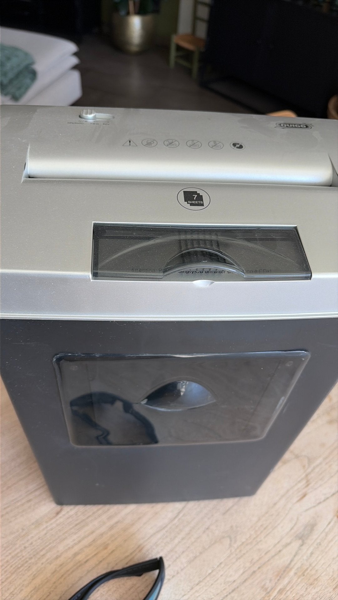 Papierversnipperaar, Diversen, Bureau-accessoires, Ophalen, Gebruikt