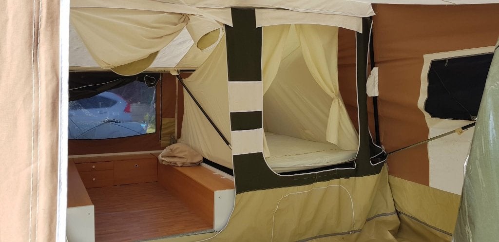 Caravane pliante, Caravanes & Camping, Enlèvement, Trigano