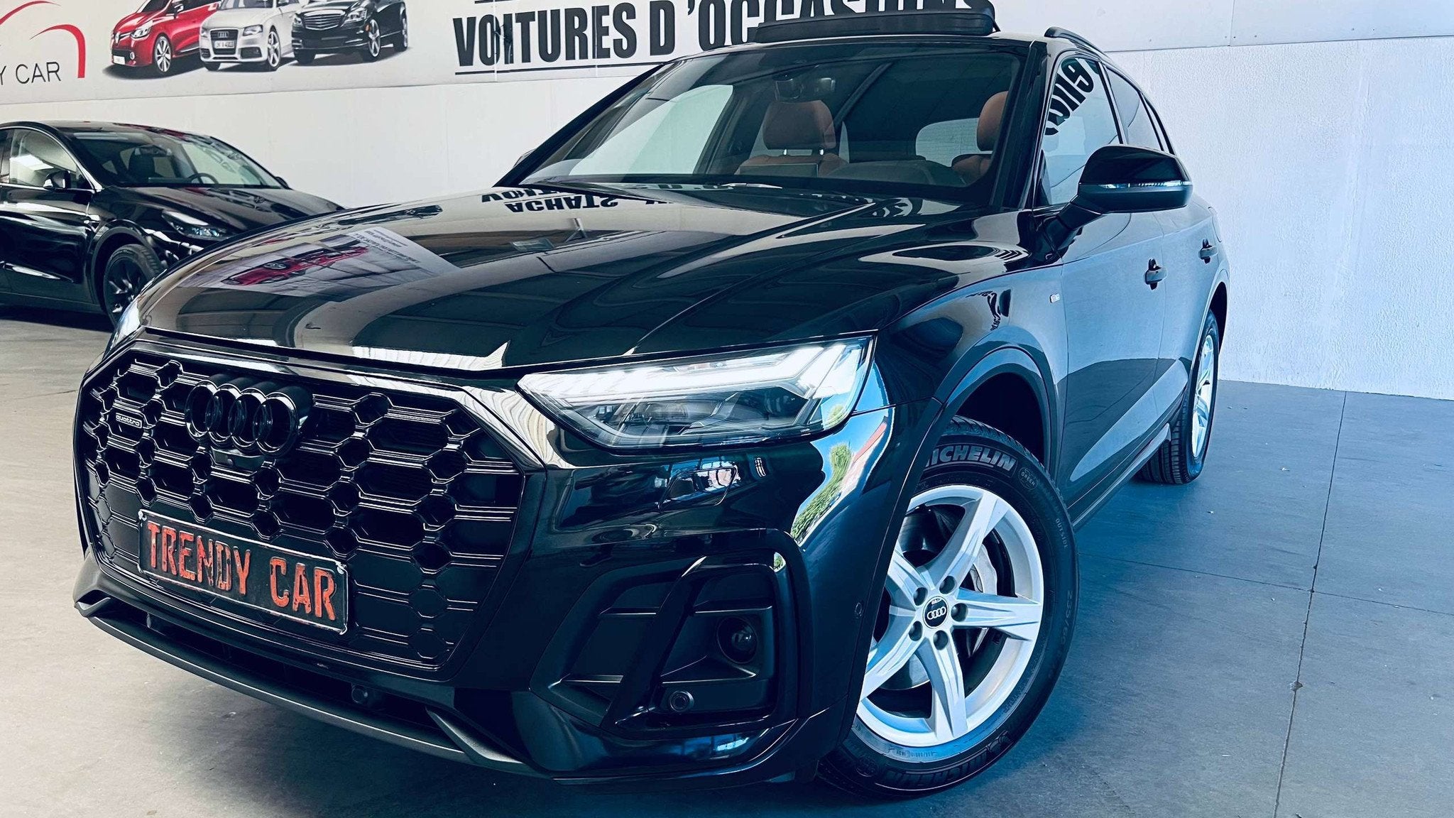 Audi Q5 50 TFSIe Quattro S line S tronic+PANO+B&O+CARPLAY+TV, Autos, Audi, Cuir, Achat, Euro 6, Entreprise