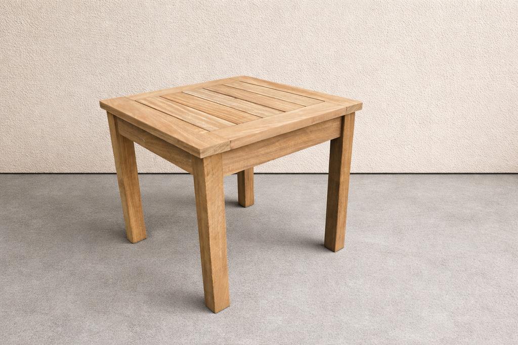 NEW handmade bijzettafeltjes te koop!, Enlèvement, Neuf, Bois dur, Table d'appoint