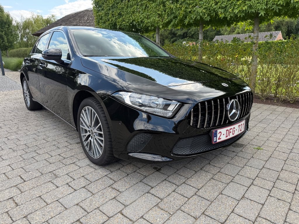 Mercedes A250 Hybrid, Auto's, Mercedes-Benz, 4 cilinders, Leder en Stof, Zwart, 5 deurs