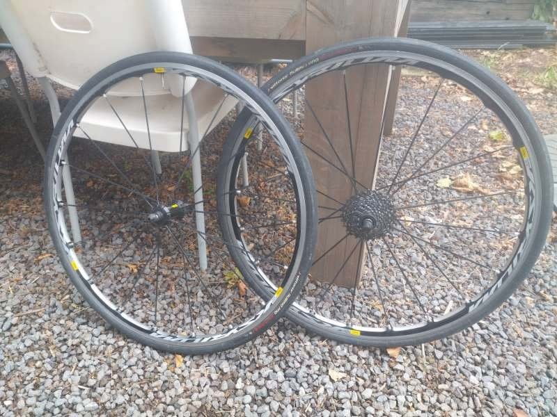 Mavic Ksyrium Elite, Enlèvement