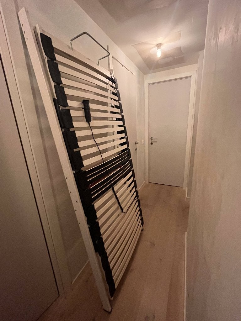 Elektrisch verstelbare lattenbodem 90 x 200, Ophalen, Gebruikt, 90 cm, Eenpersoons