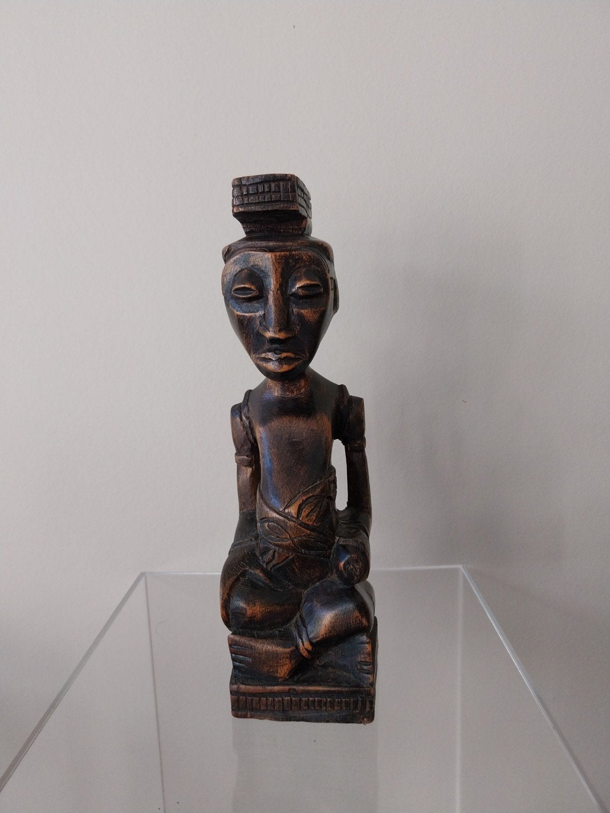 Houten beeldje uit Congo, Ophalen of Verzenden
