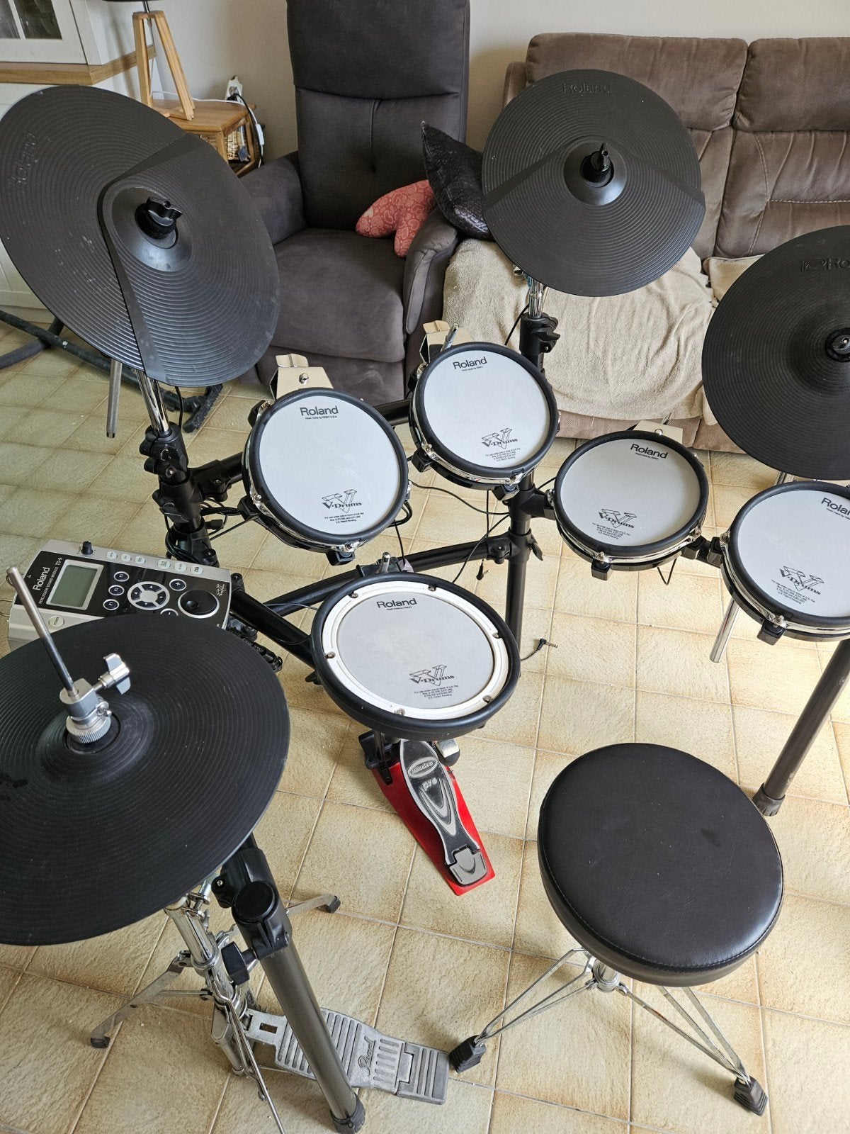 Batterie electronique roland td9, Muziek en Instrumenten, Drumstellen en Slagwerk, Ophalen, Roland