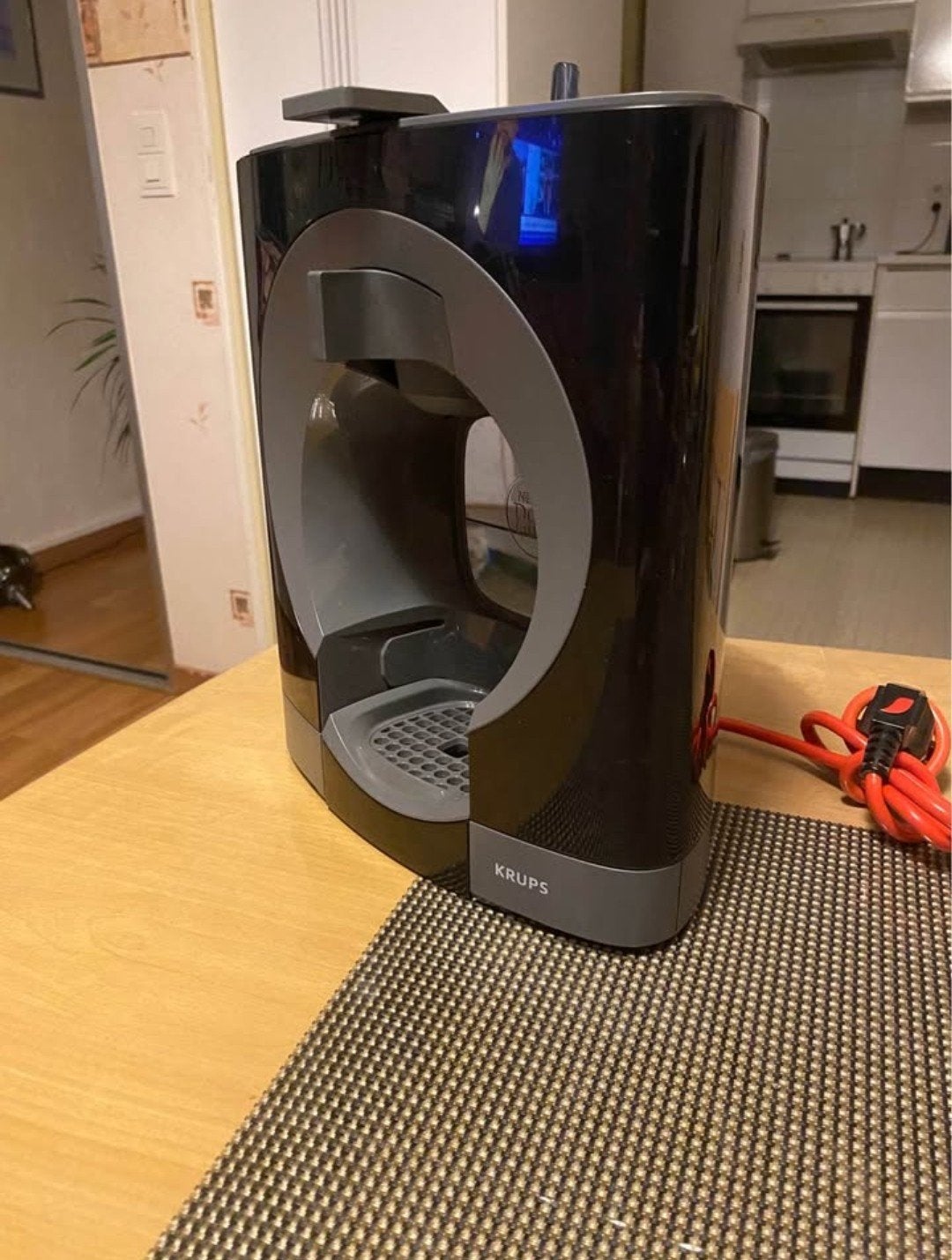 Cafetière Krups, Enlèvement