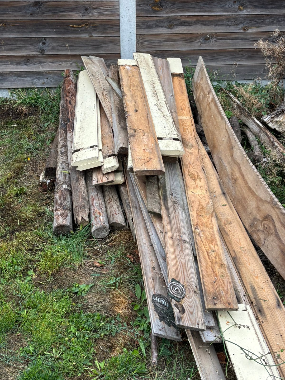 Houten planken GRATIS af te halen, Enlèvement, Comme neuf, Planches