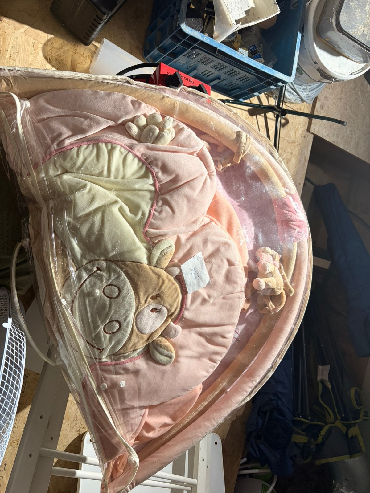 Tapis de jeux bebe, Enlèvement