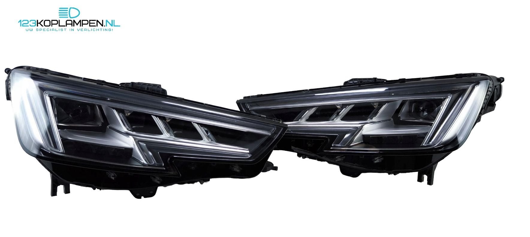 Audi A4 B9 Full Led Matrix koplamp links rechts, Auto-onderdelen, Gebruikt, -, -, -