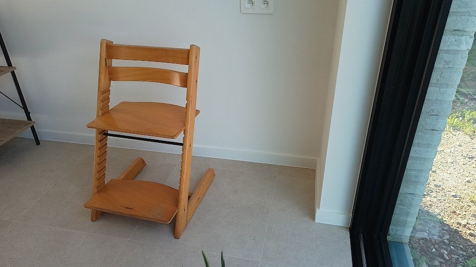 Originele Trip Trap stoel van Stokke, Enlèvement, Utilisé, Chaise évolutive