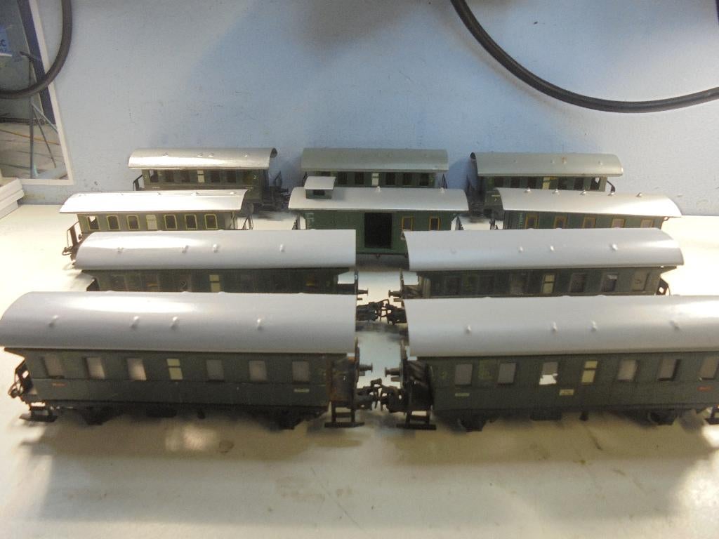 marklin kleine personen rijtuigen, Hobby en Vrije tijd, Modeltreinen | H0, Wisselstroom, Gebruikt, Wagon, Ophalen of Verzenden