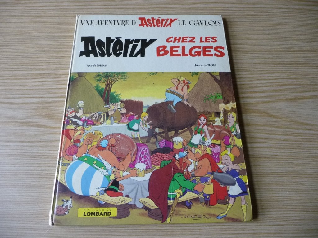 Astérix chez les Belges EERSTE DRUK - € 4, Livres, Enlèvement ou Envoi, Une BD, Utilisé, Goscinny - Uderzo
