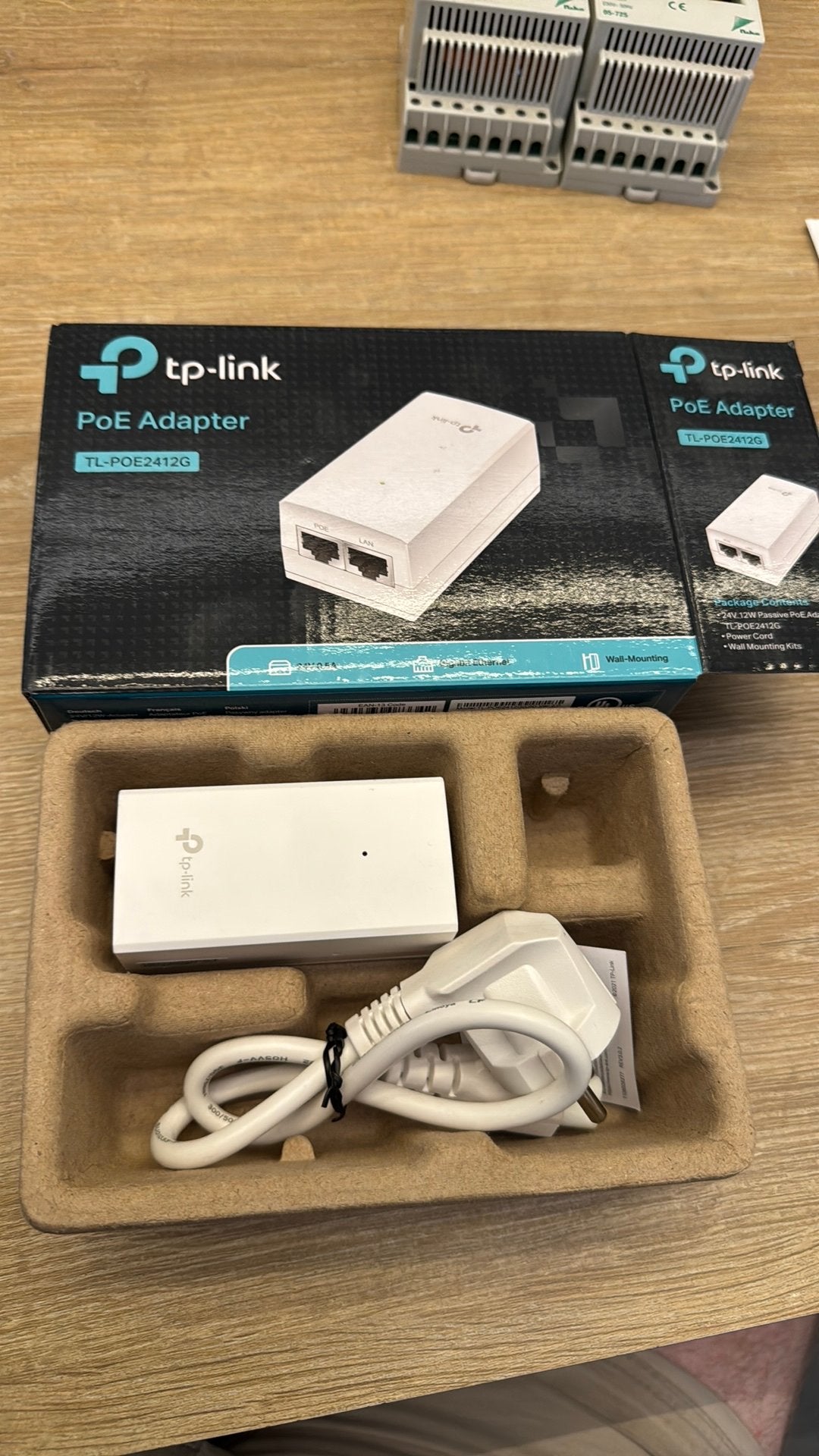 TP-Link 24V Poe Injector, Ophalen of Verzenden, Nieuw