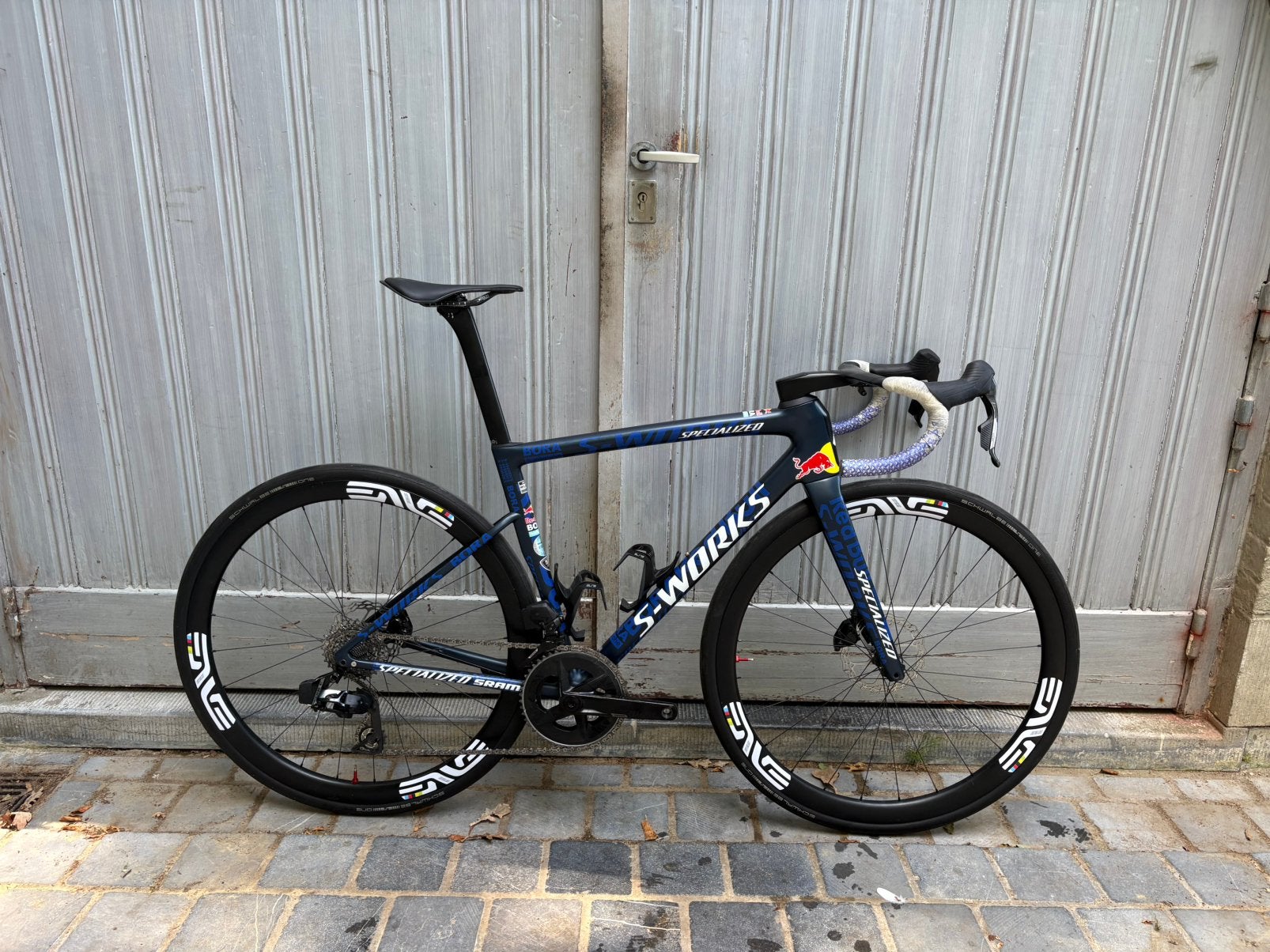 S-Works Tarmac SL8 2025 TDF editie Enve wielen Sram groupset, Ophalen, Zo goed als nieuw, Carbon, Giant