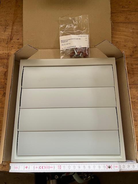 Helios ventilatierooster / verluchting met lamellen, Ophalen of Verzenden, Nieuw, Afzuiger