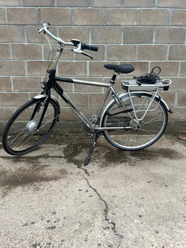 Elektrische heren fiets gazelle, Fietsen en Brommers, Elektrische fietsen, Ophalen, Zo goed als nieuw, Gazelle