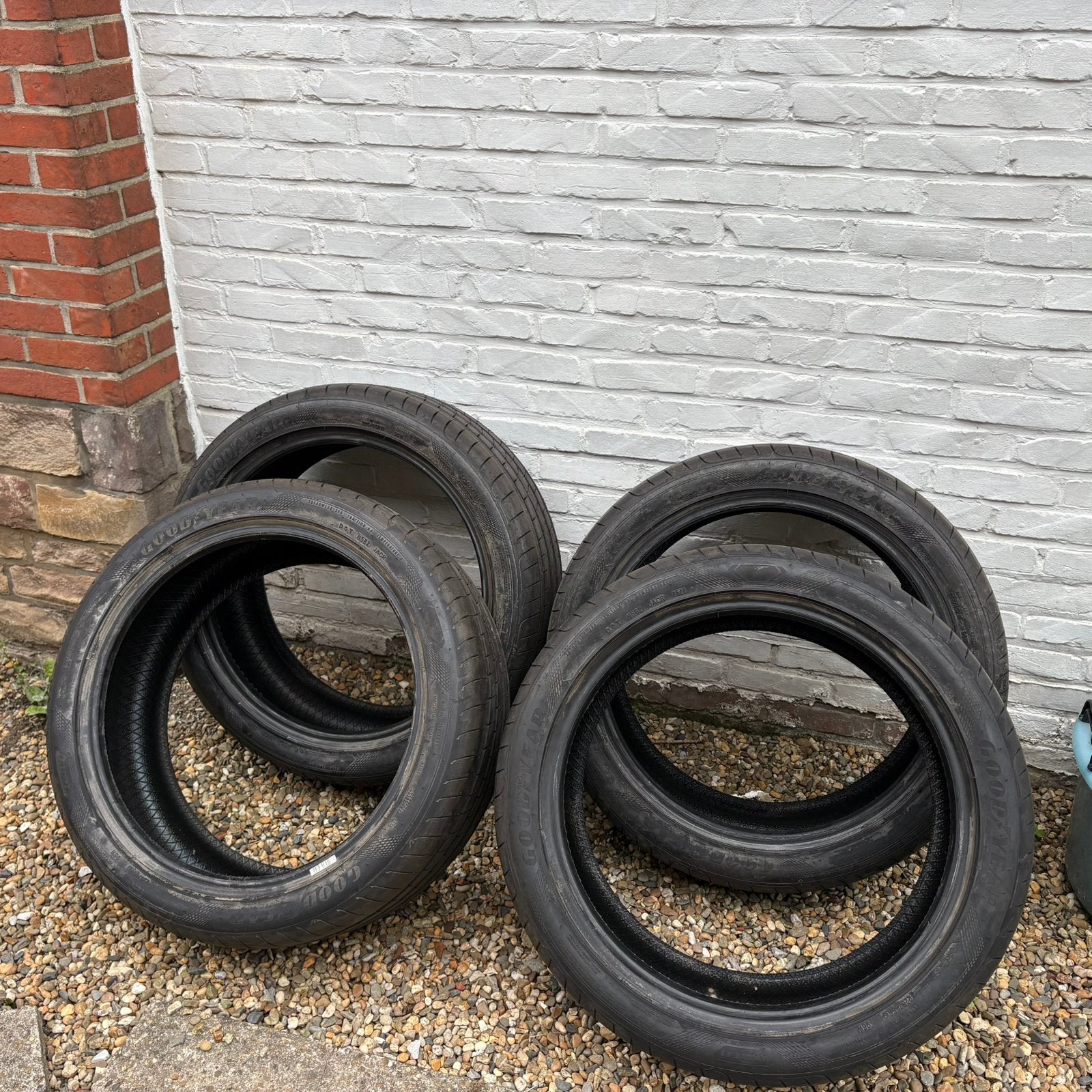 4x Goodyear Eagle F1 225/45 R19 96W, Ophalen, Nieuw